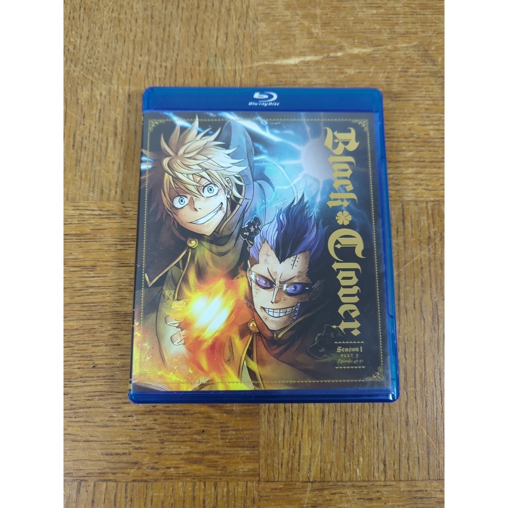 Black Clover: Season 1-Part 5 (Bluray‎ Discs & Case Only) Episodes 40-51